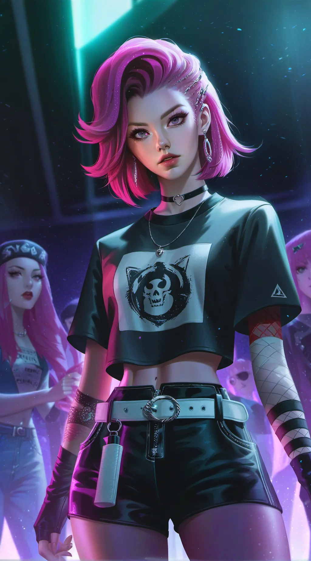 ai character: Elica  background