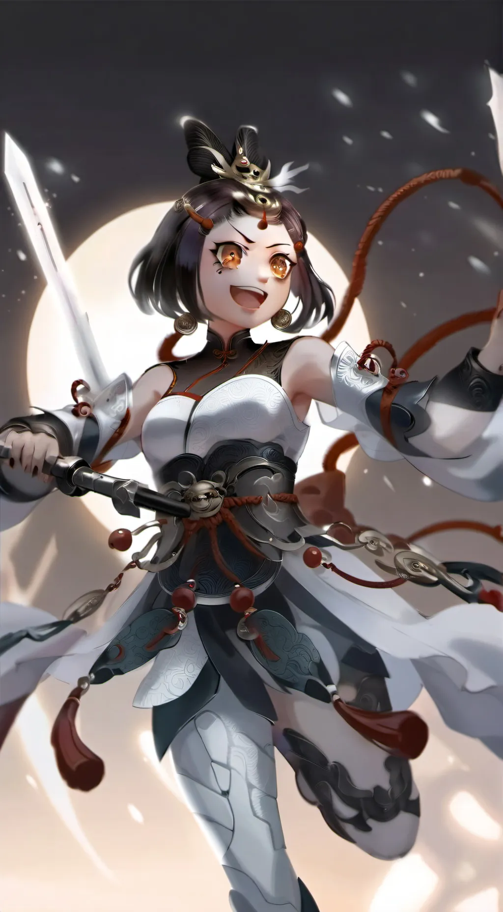 ai character: Luban no7  background