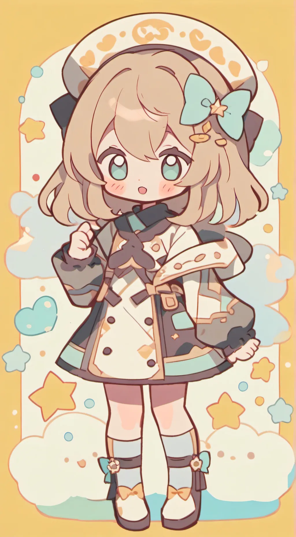 ai character: Mika background