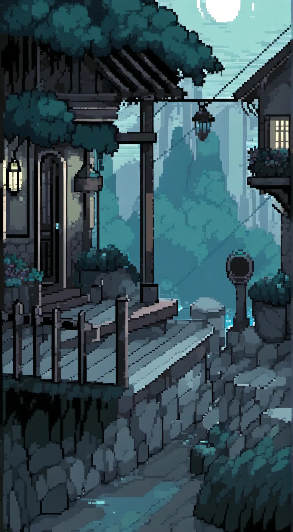 ai character: ? background