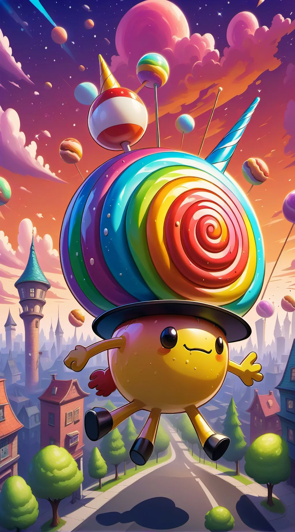 ai character: Tony background