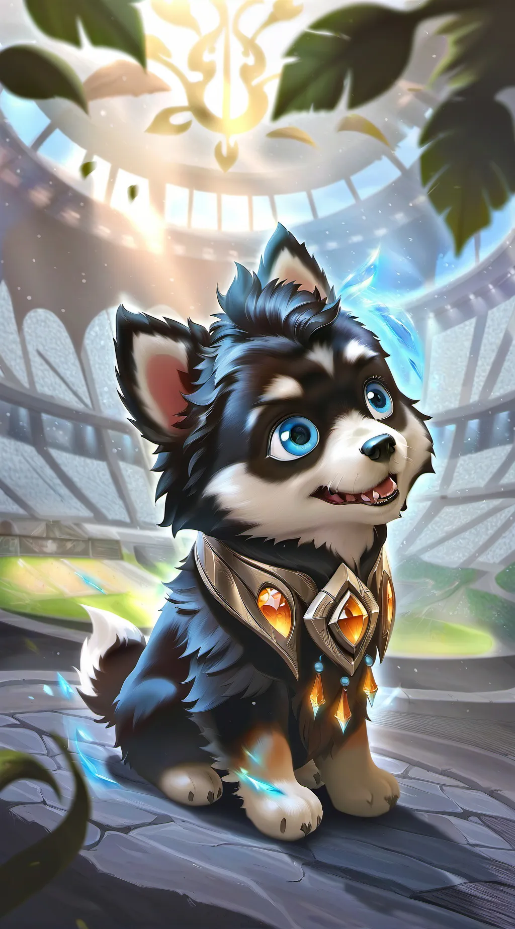 ai character: Crk infection background