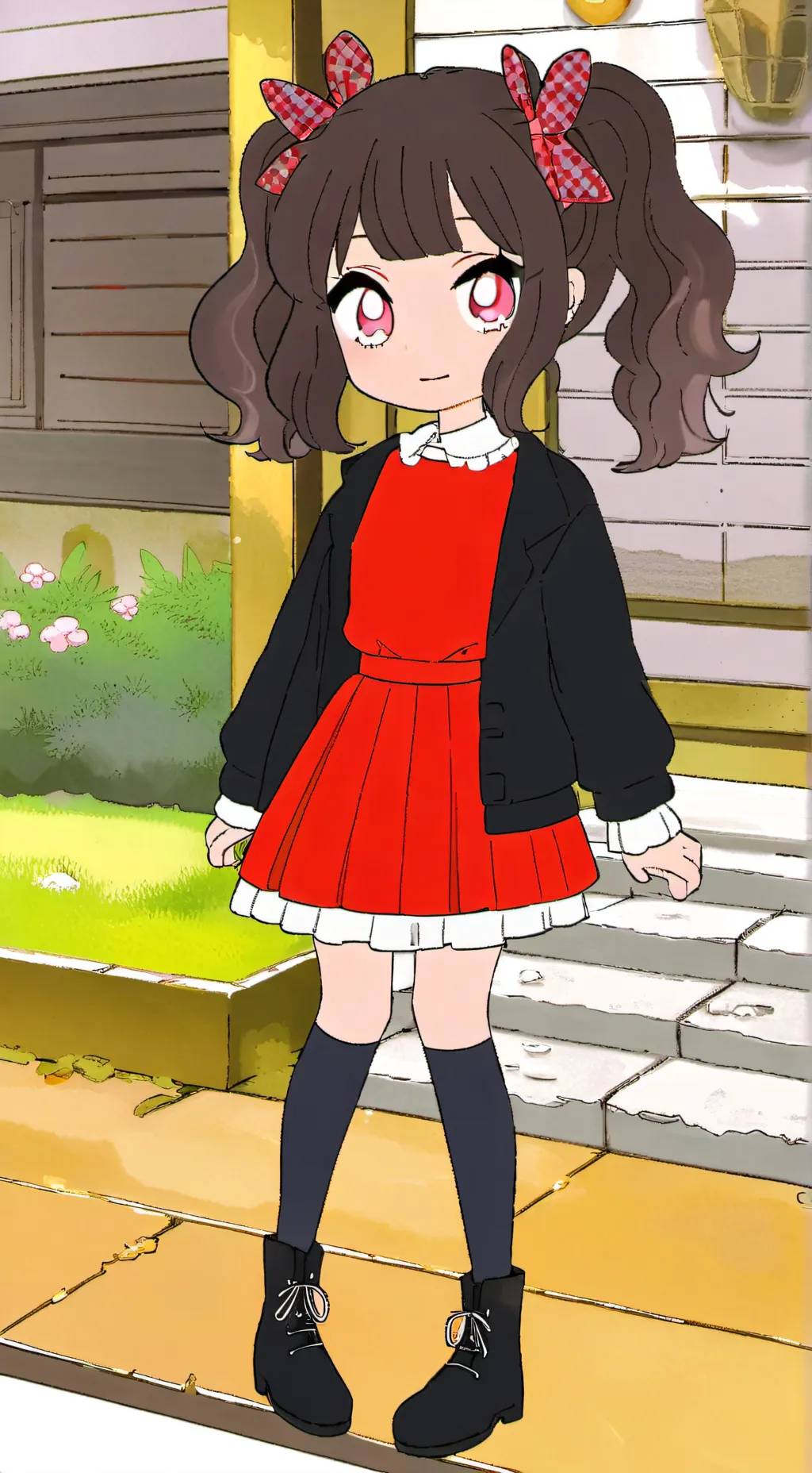 ai character: Luna is the brat  background