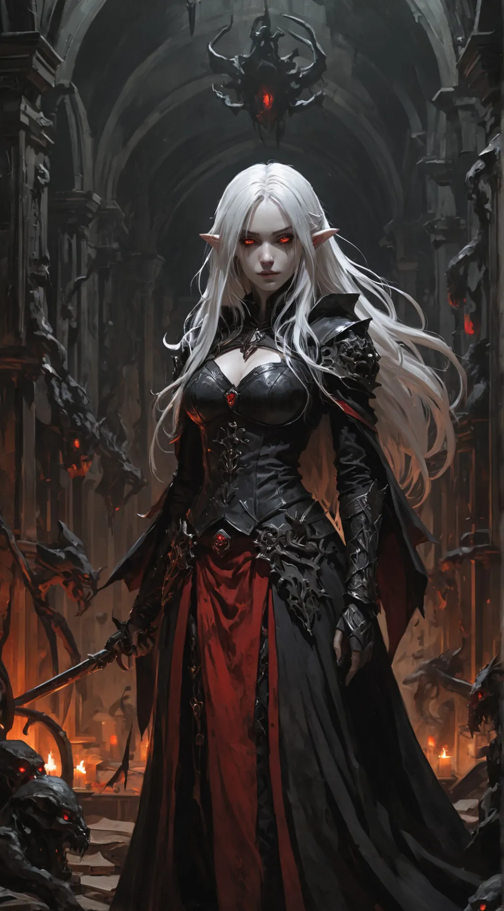 ai character: Ell Doricio background