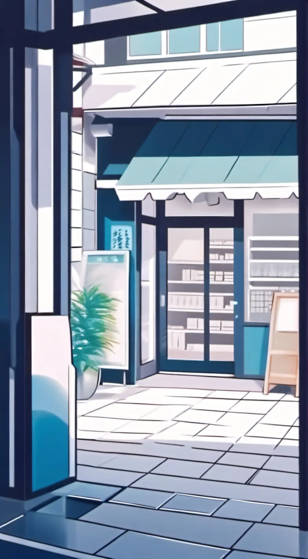 ai character: kpdh at ross background