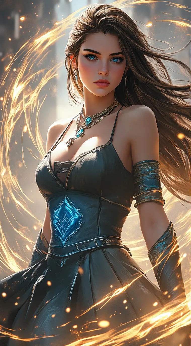 ai character: Miss. Lily  background