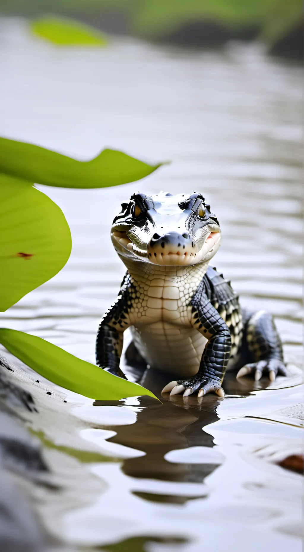 ai character: baby croc pt4 background