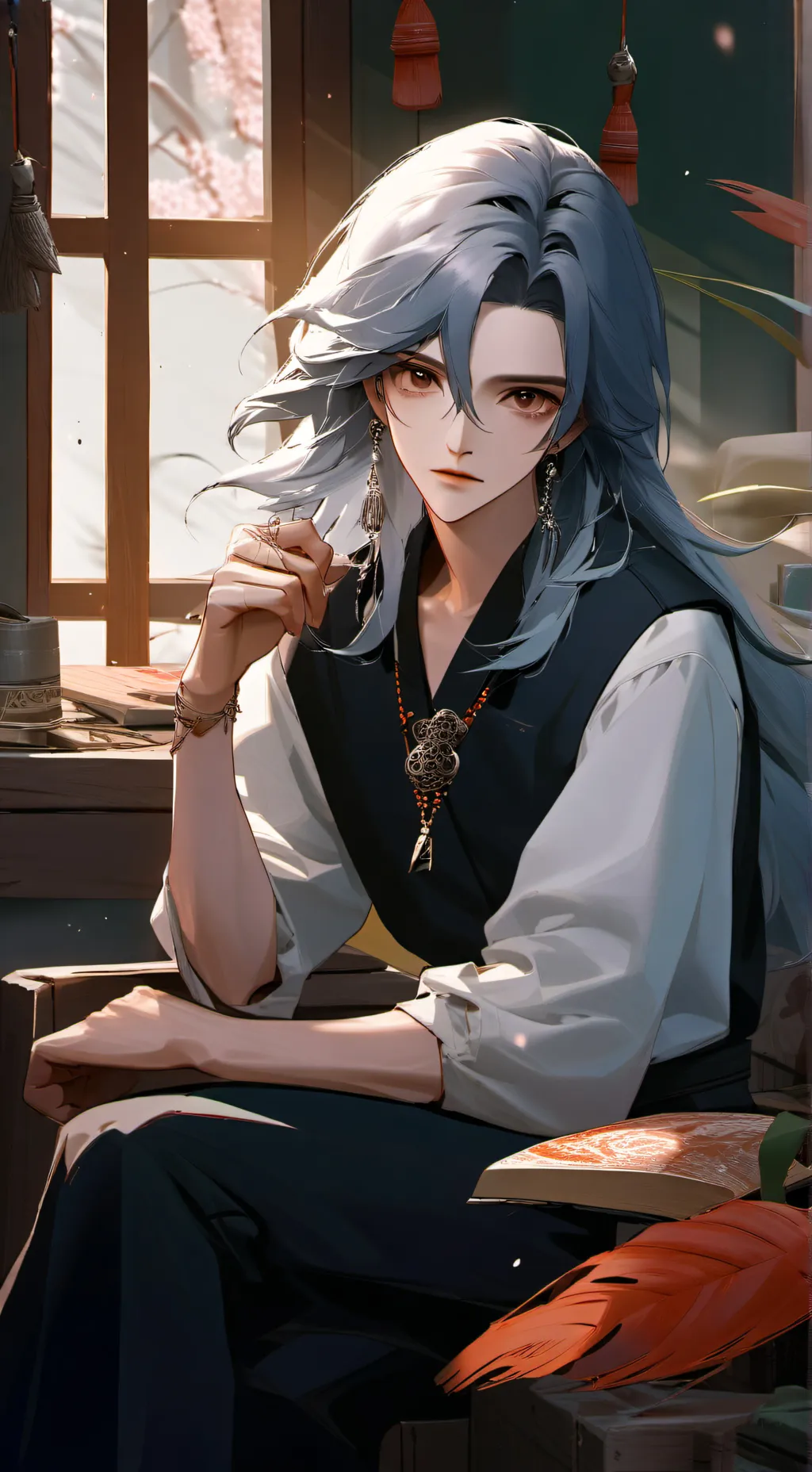 ai character: Luke background