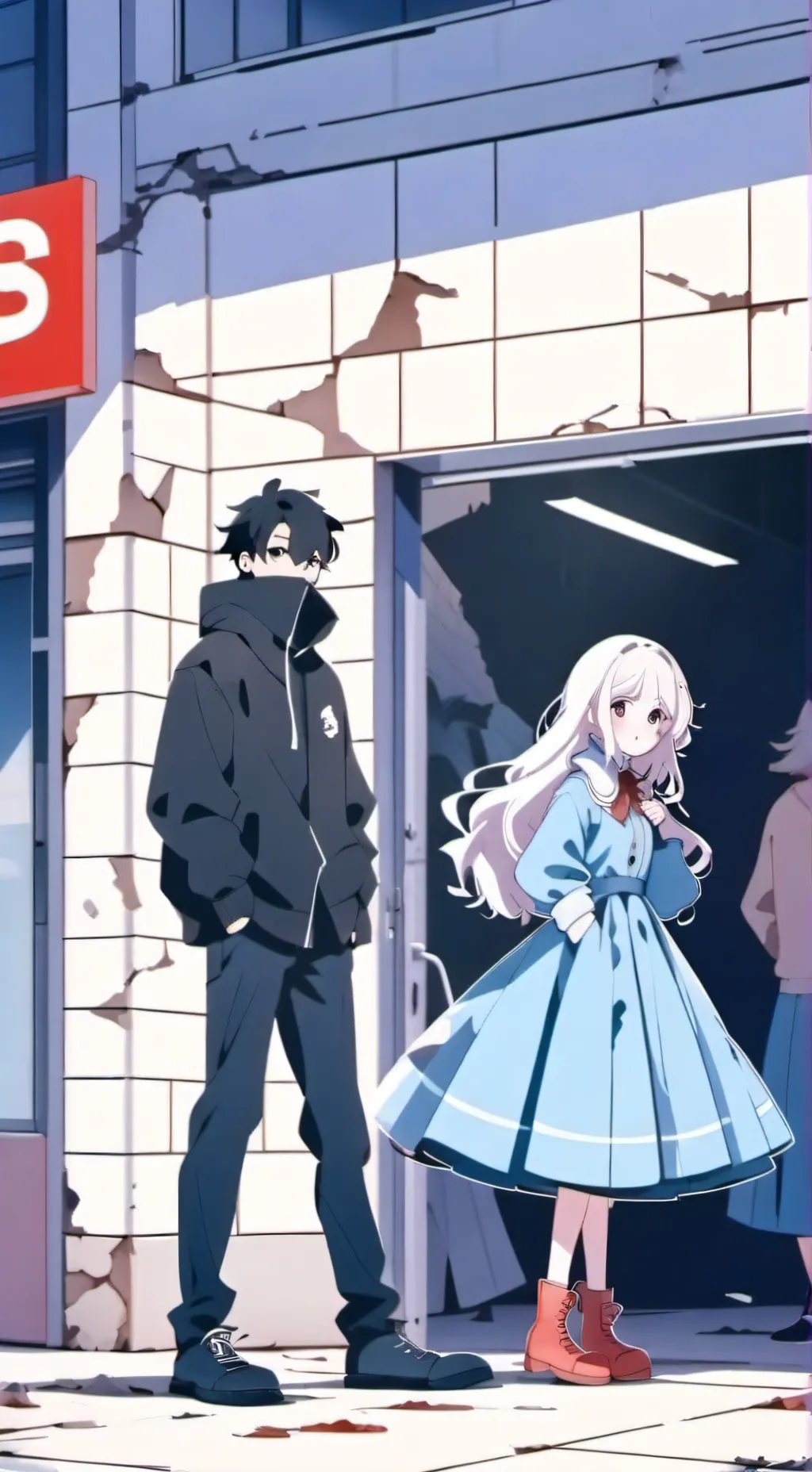 ai character: Nextbot Infection background