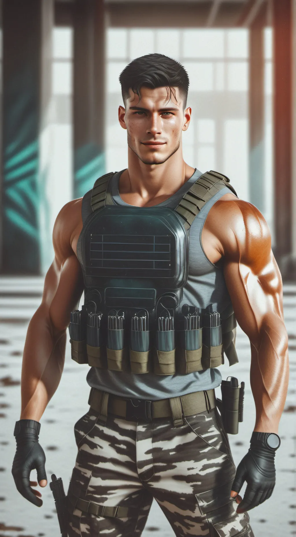 ai character: Noha background