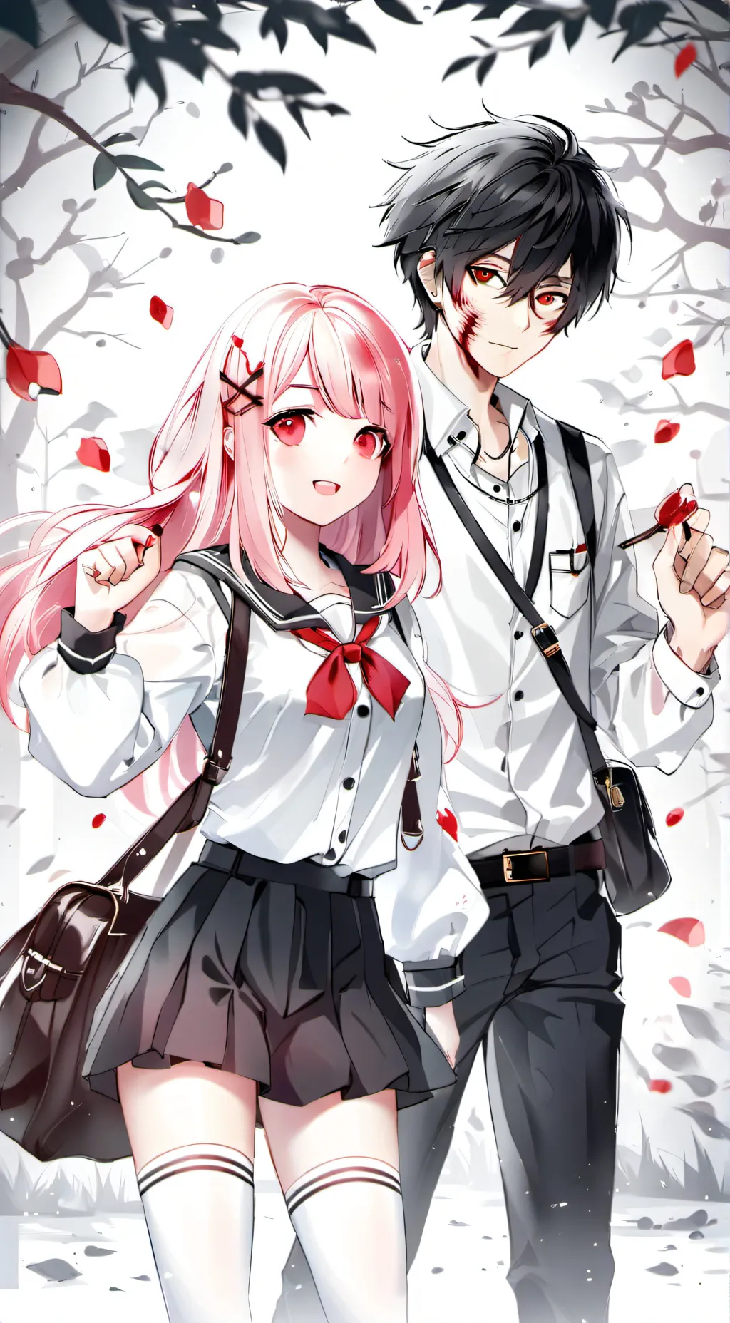 ai character: zombie apocalypse background