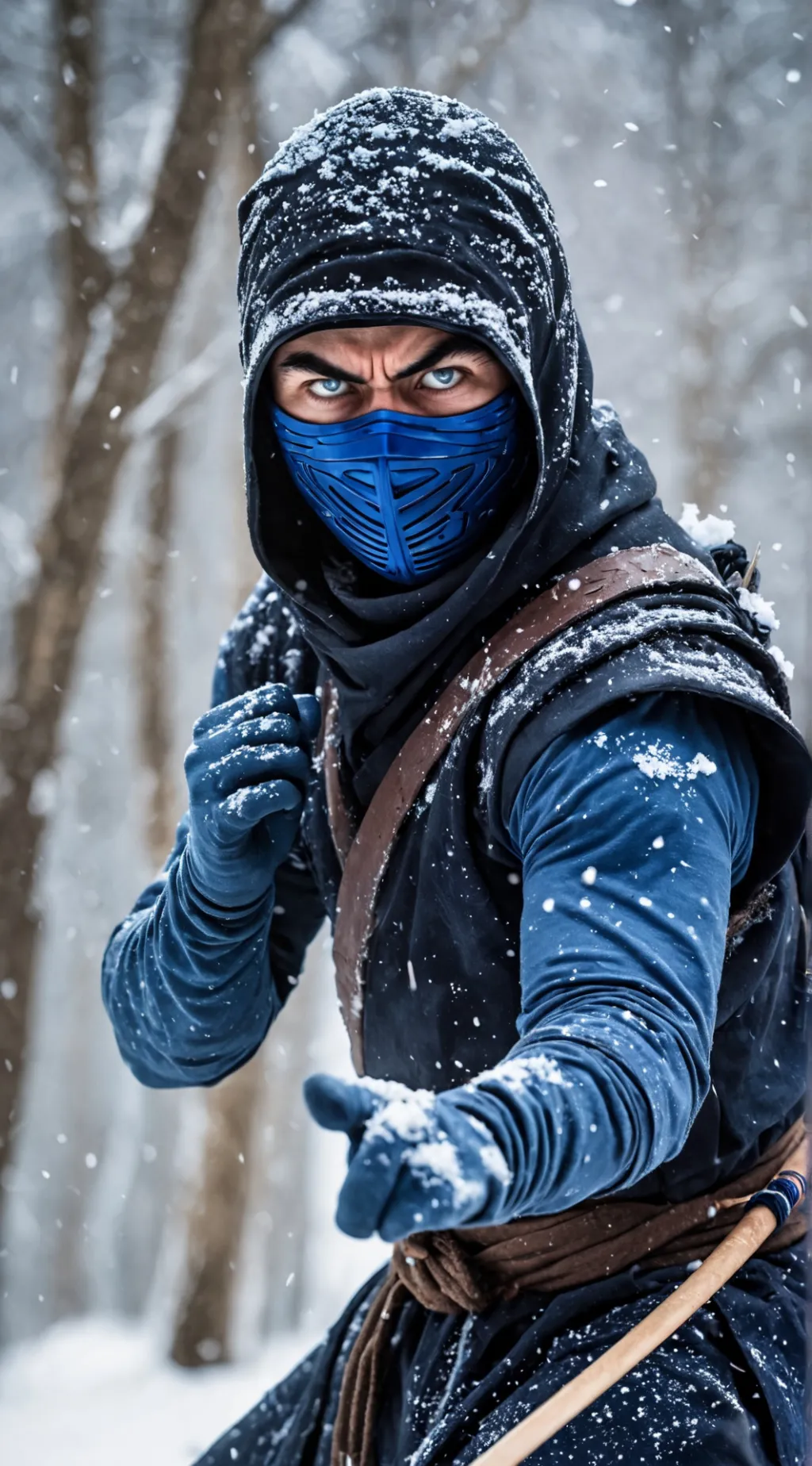ai character: Sub Zero background