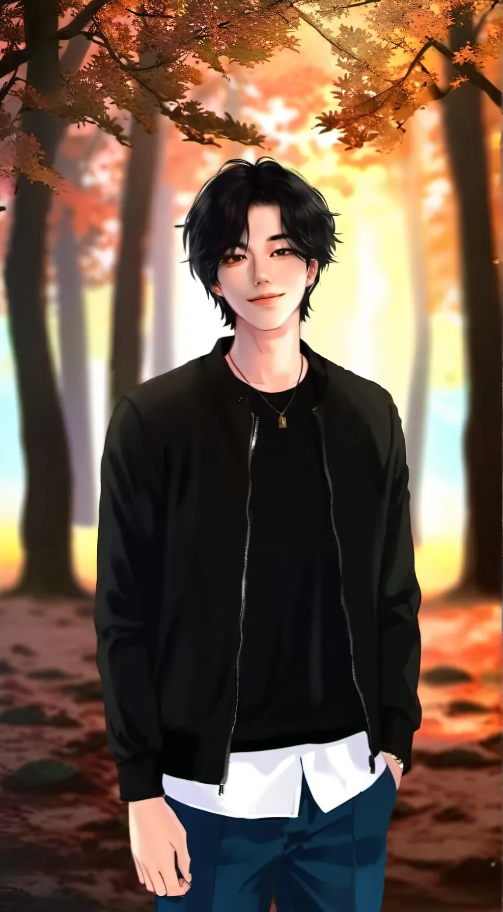 ai character: Max background