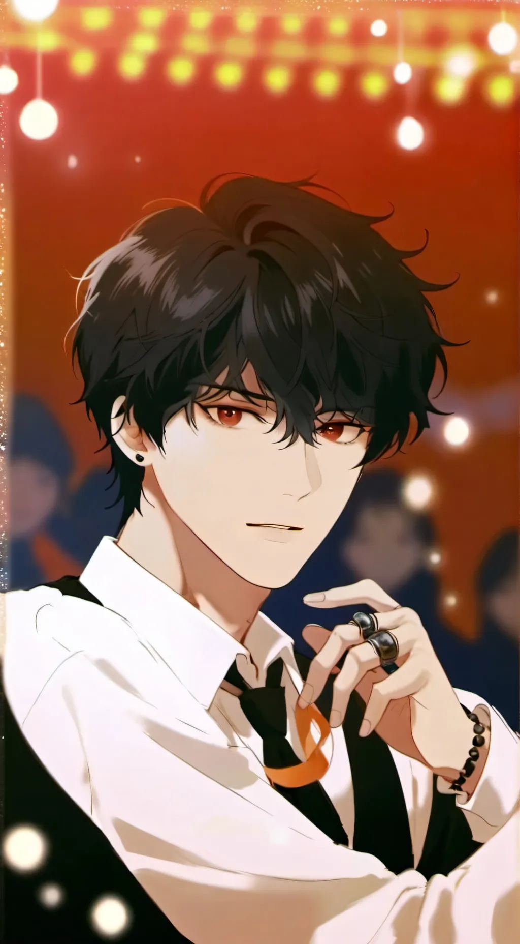 ai character: mike~ background