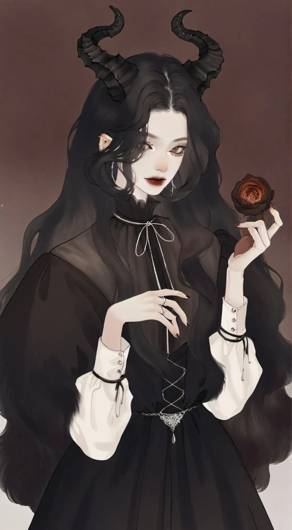 ai character: AU Maleficent background