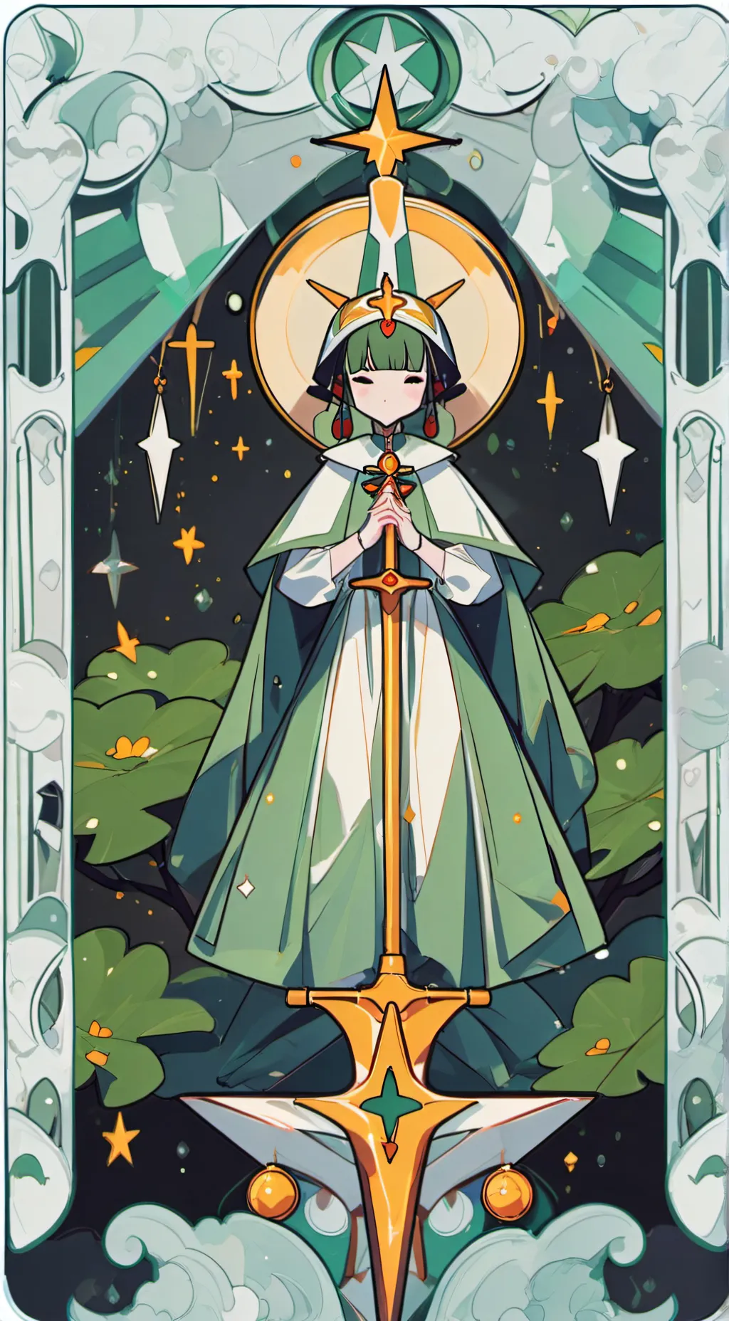 ai character: kikky  background