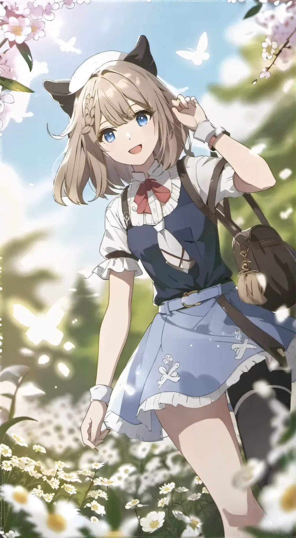 ai character: luna background