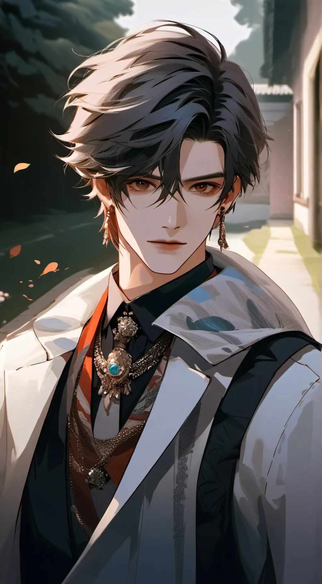 ai character: Leo background