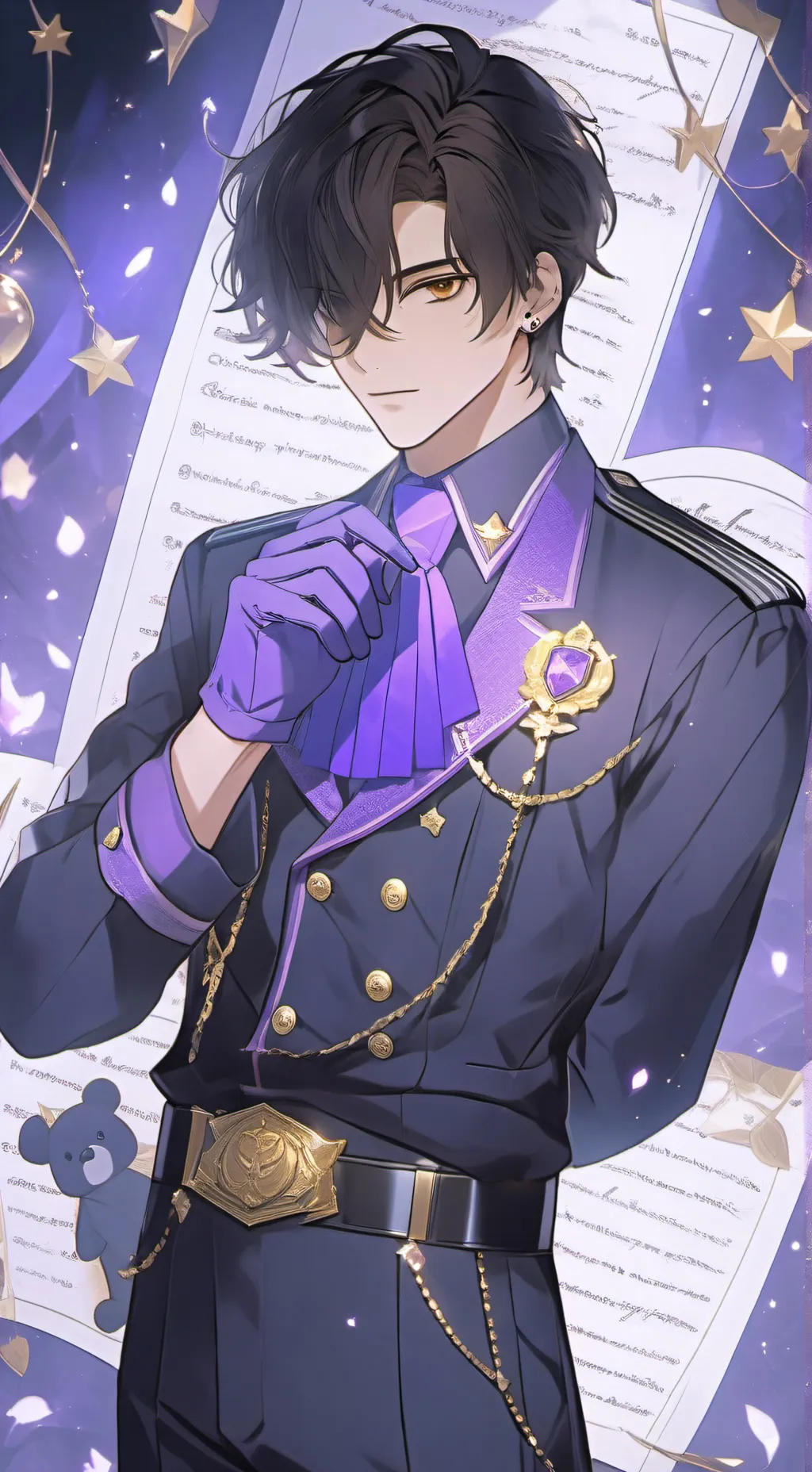 ai character: Micheal Afton-SL background