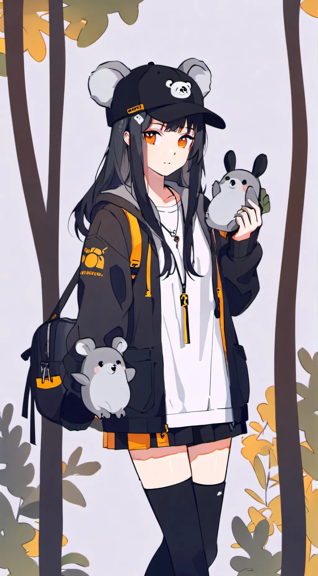 ai character: ~KOALA KID~ background