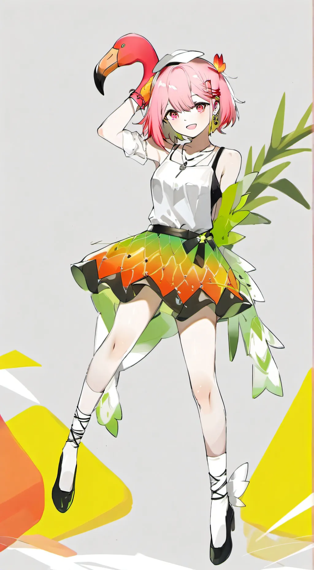 ai character: Pinky the One-Legg background