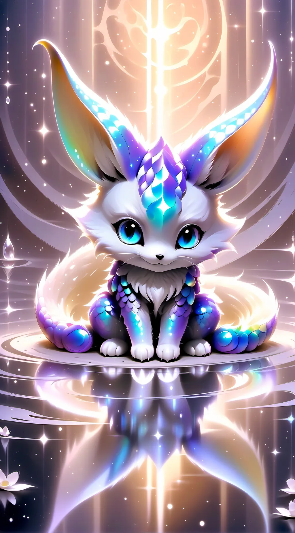 ai character: Cutey Shimmer background