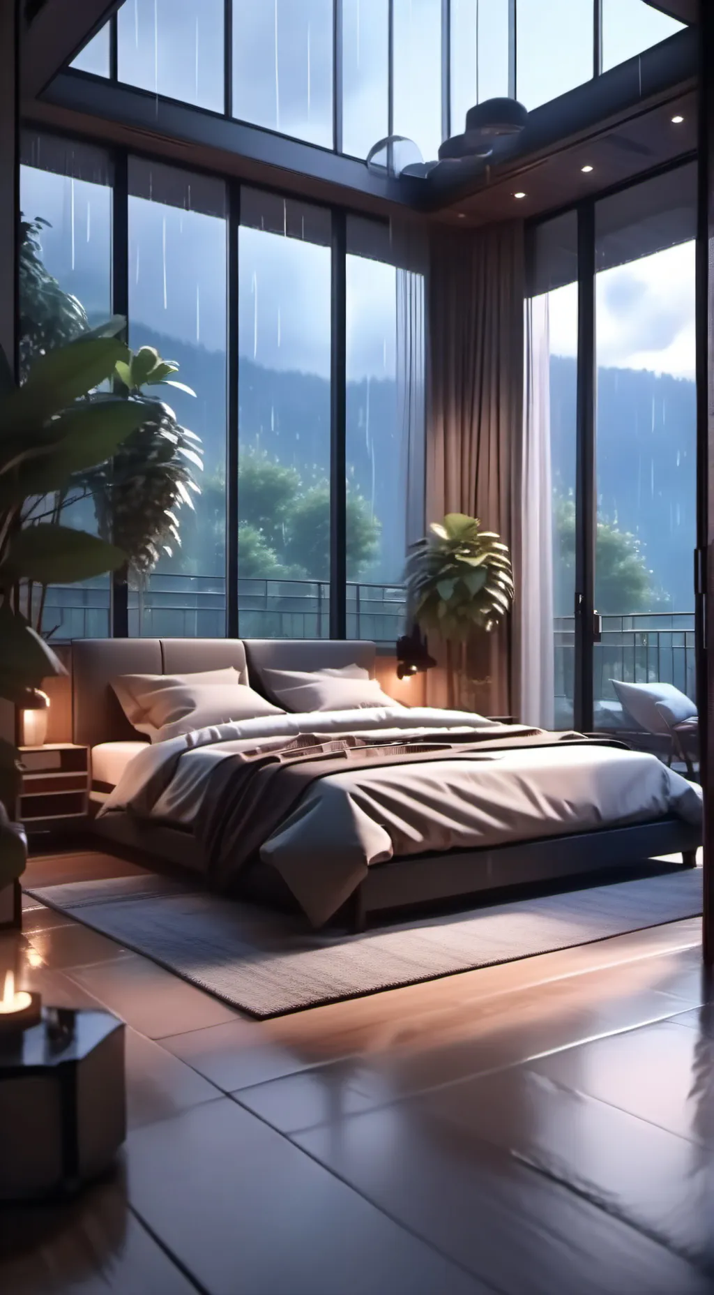 ai character: mha sleepover background