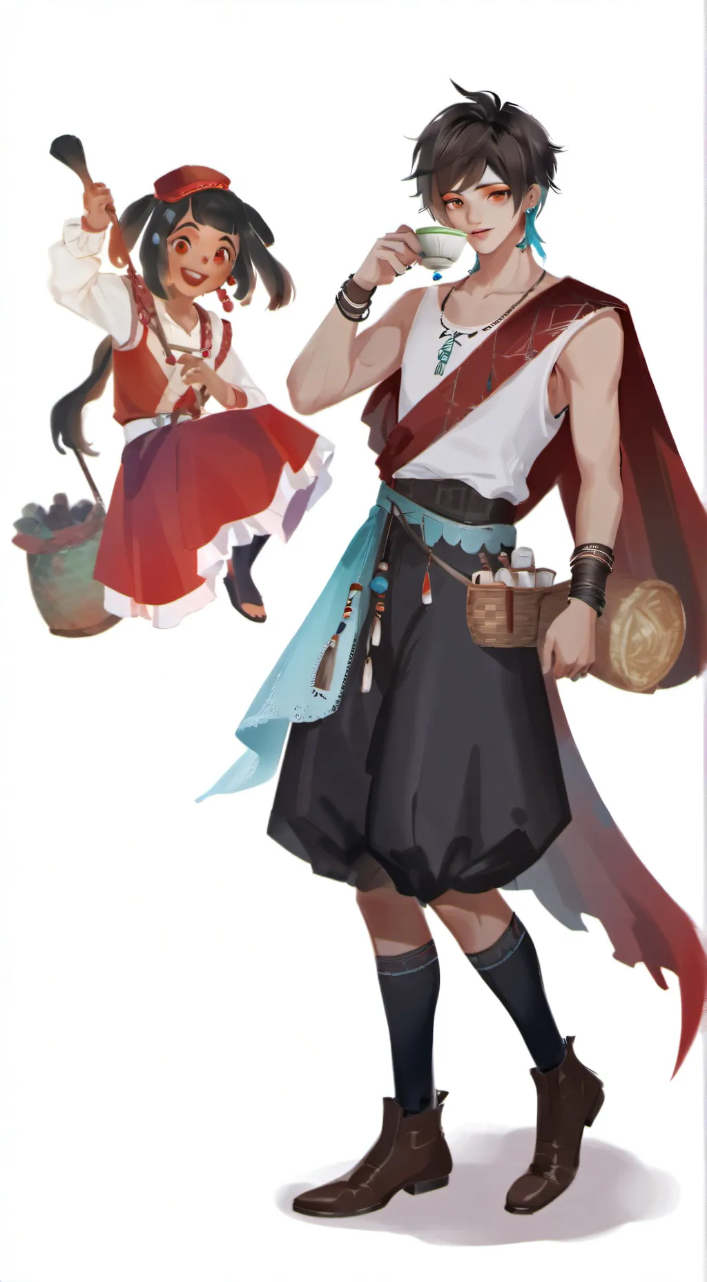 ai character: forsaken new chrtr background