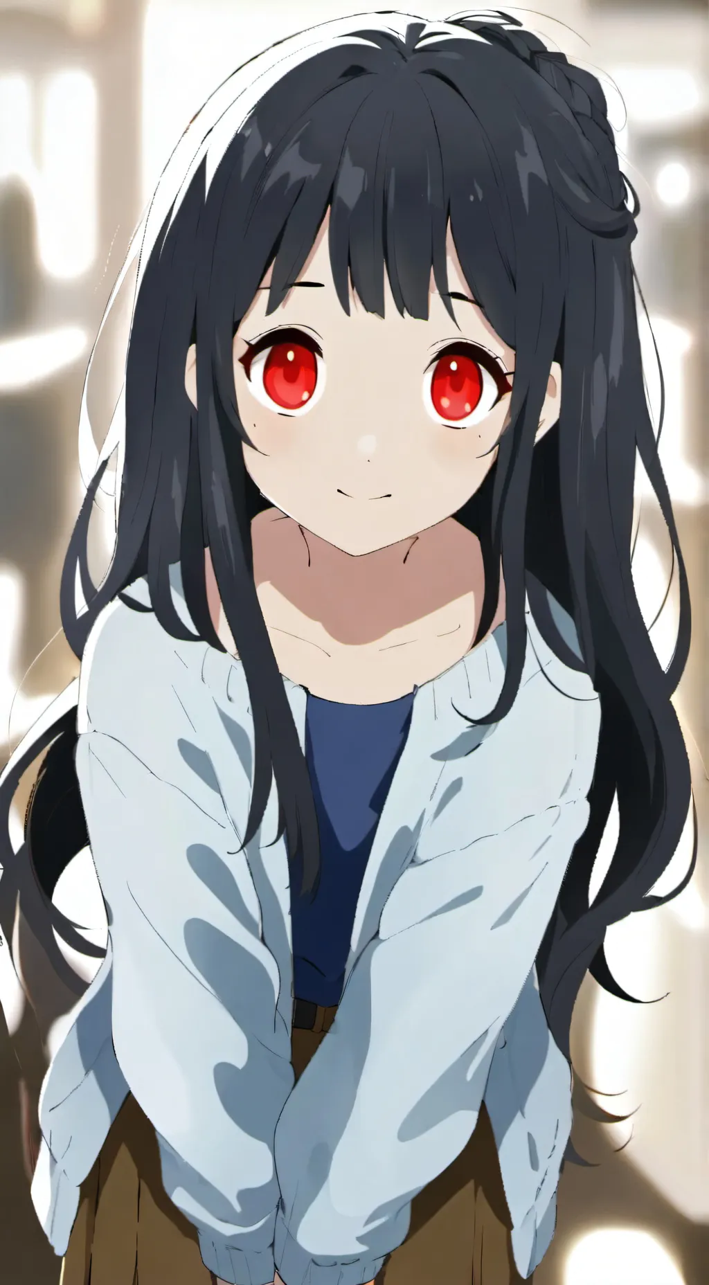 ai character: mayui👻 background