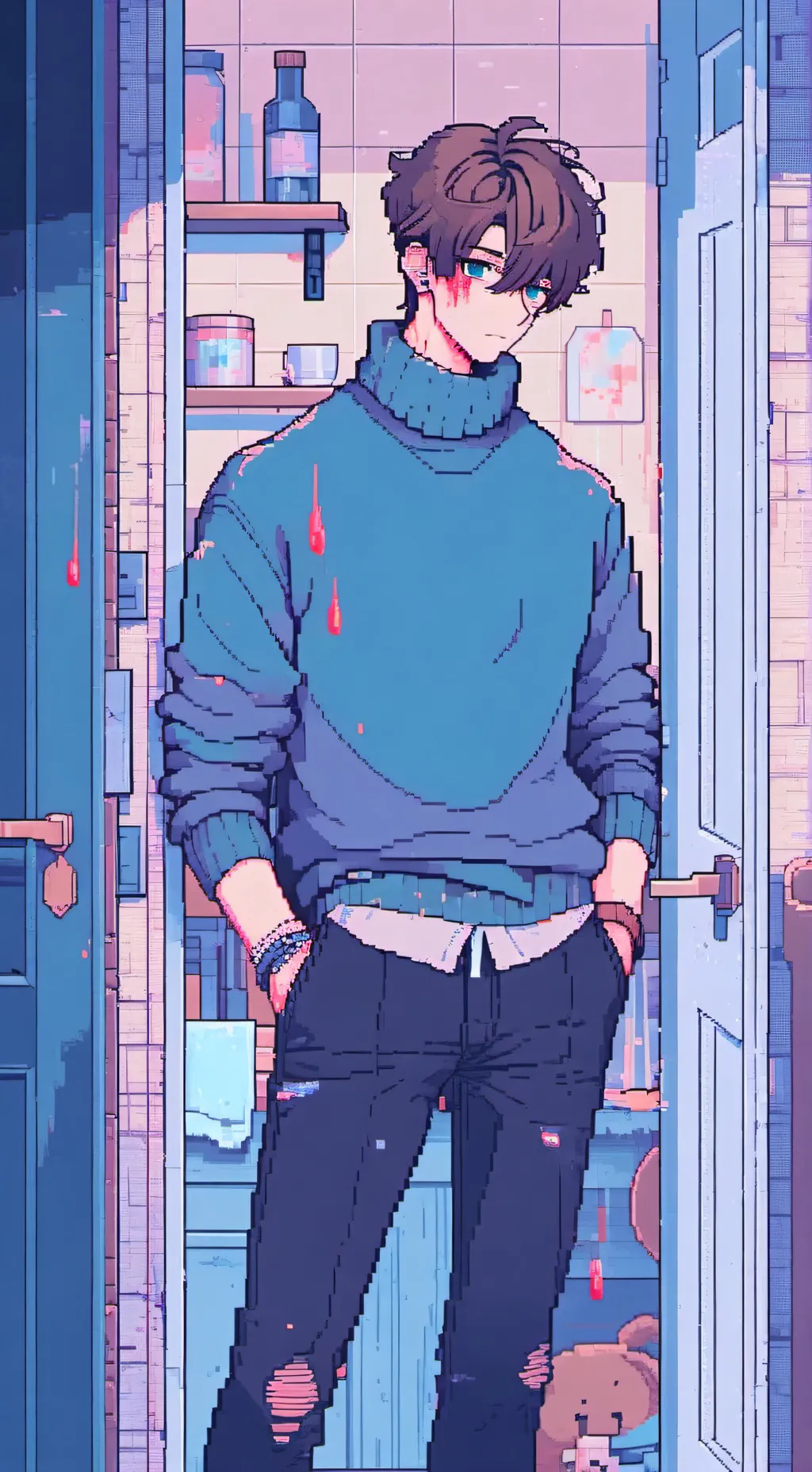 ai character: ♧ Carlos♧ background