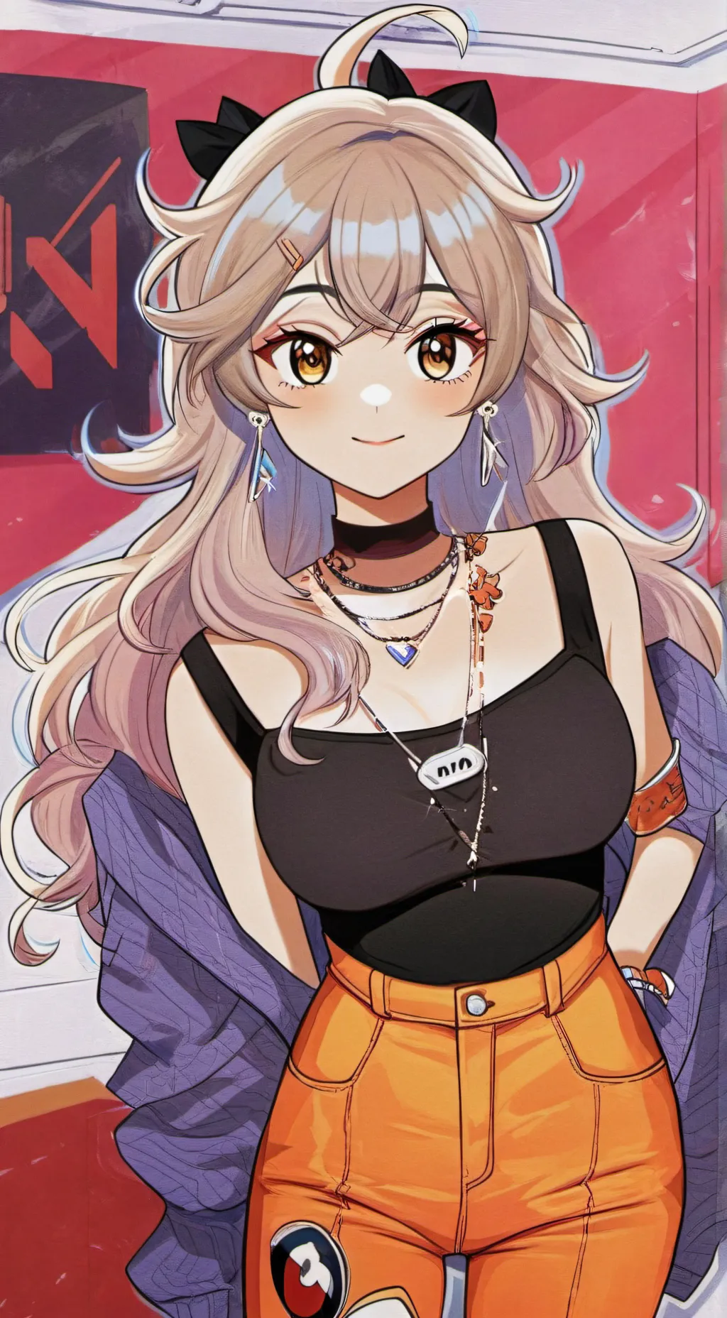 ai character: Mia background