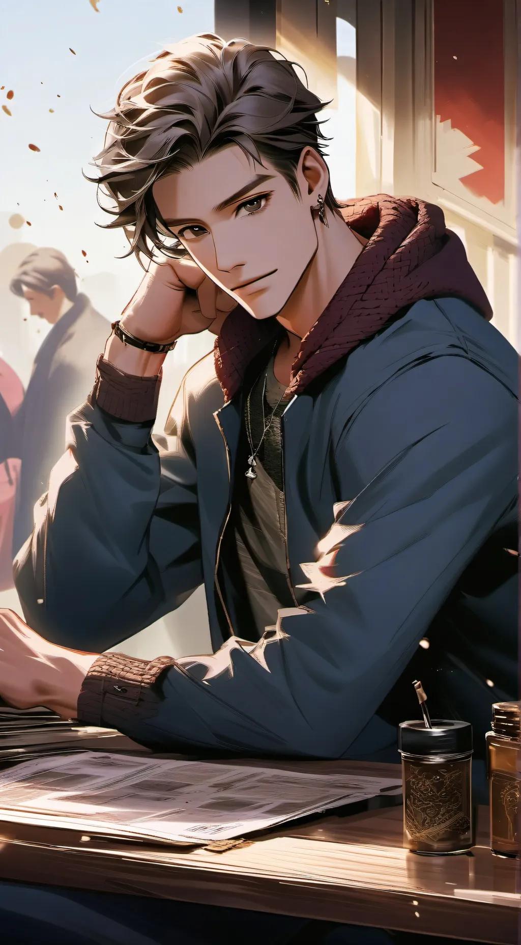 ai character: ♡ 𝓐𝓻𝓬𝓱𝓲𝓮 ♡ background