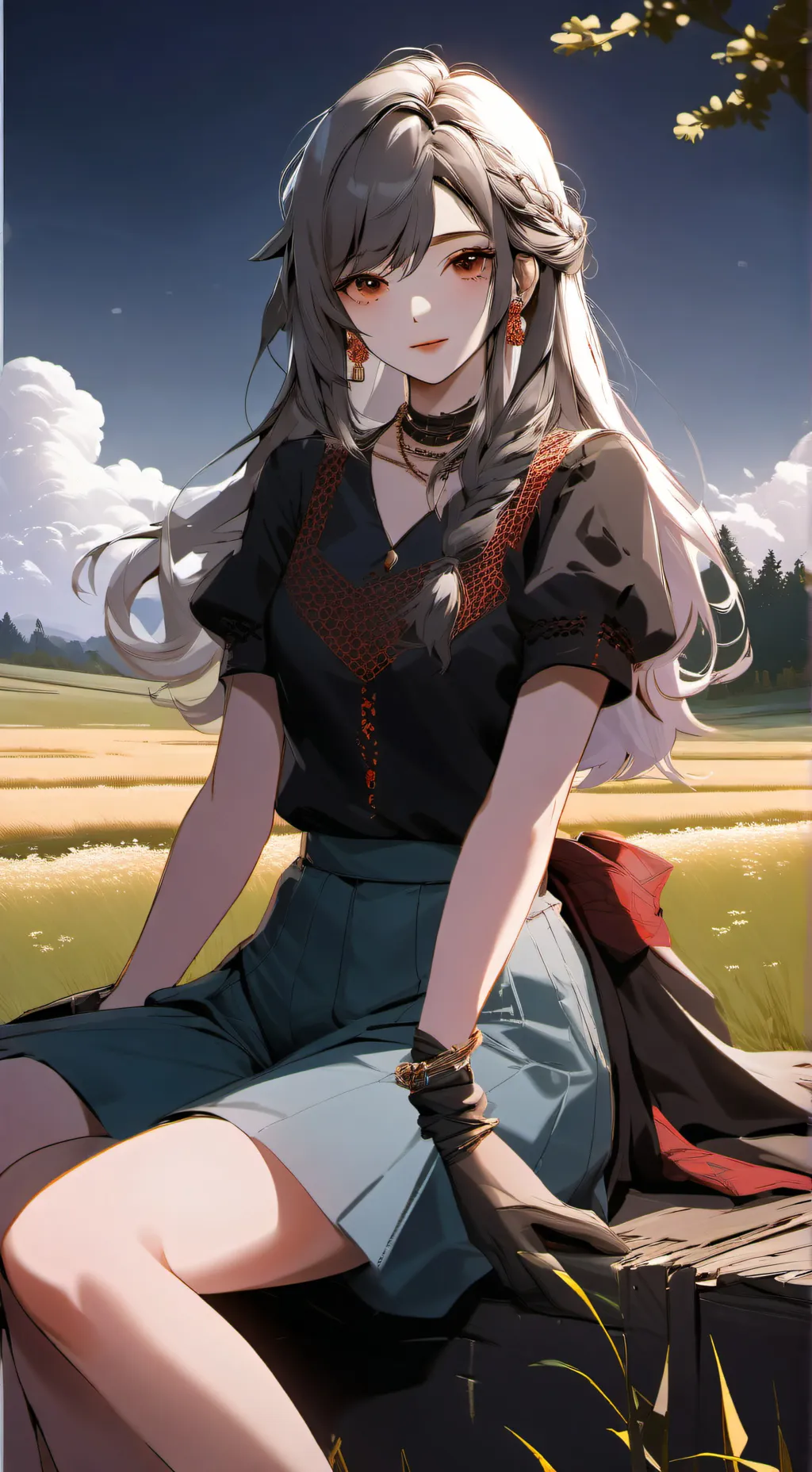 ai character: marry background