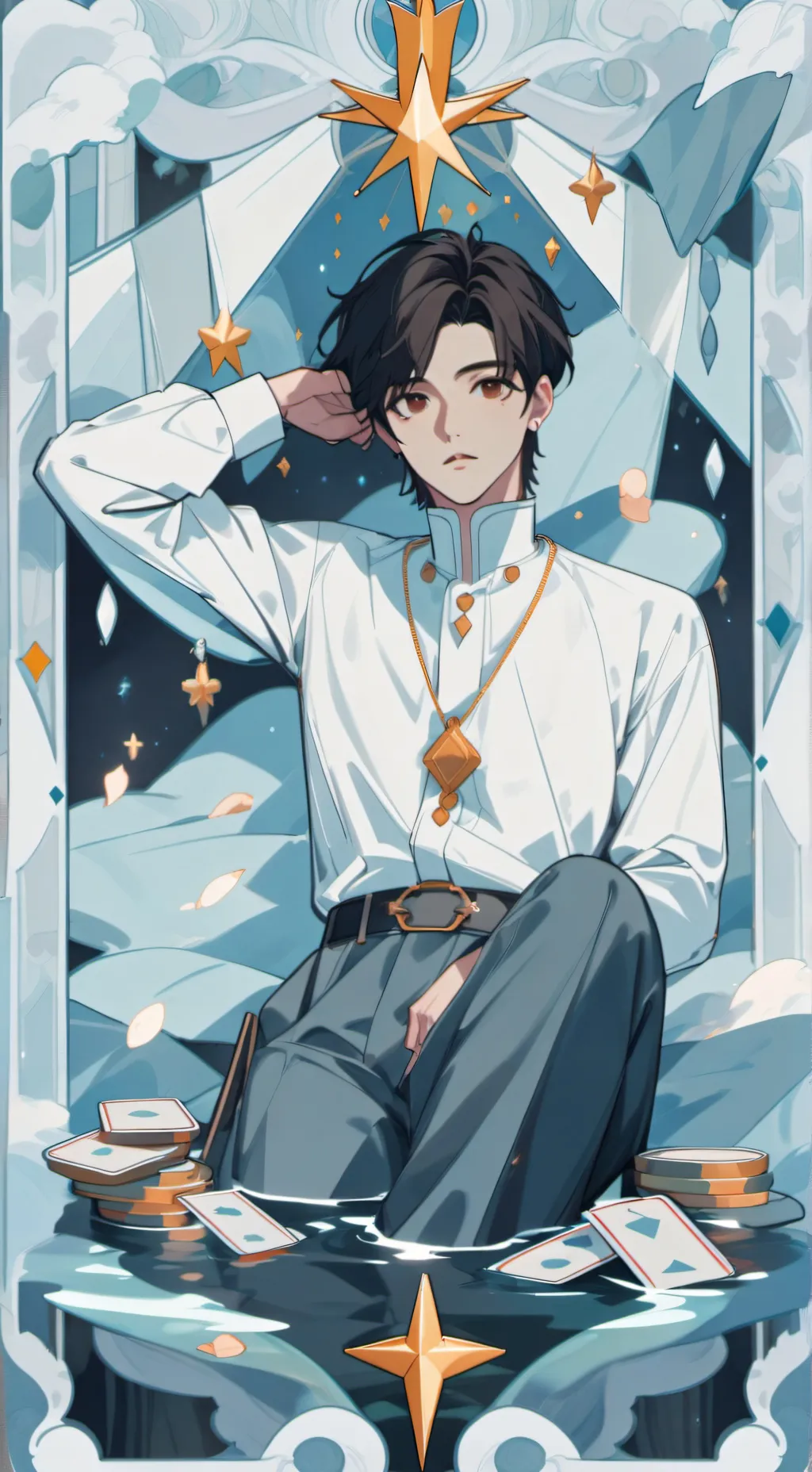 ai character: ex bf dad new bf background