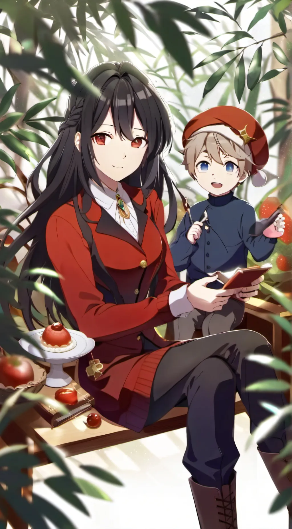 ai character: Amelia and Michael background