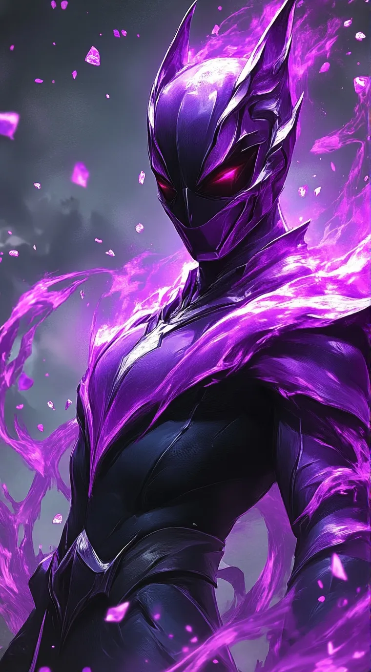 ai character: Violet Ranger  background