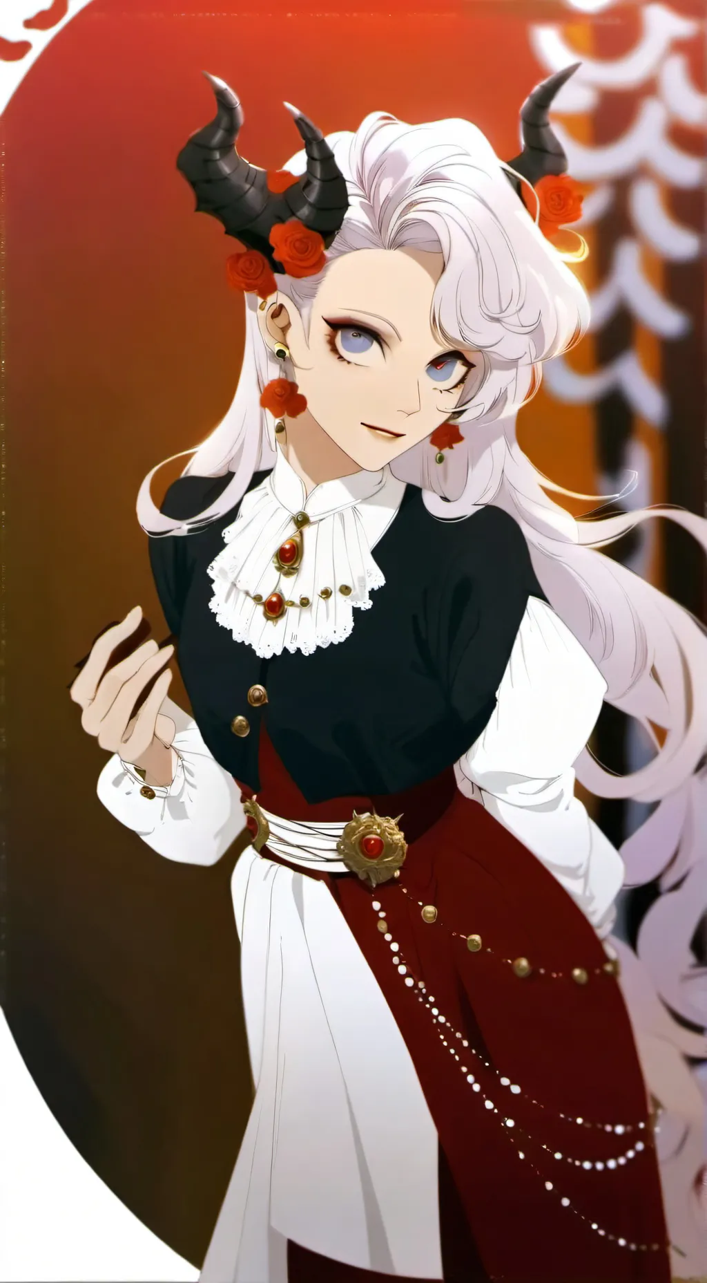 ai character: amelia background