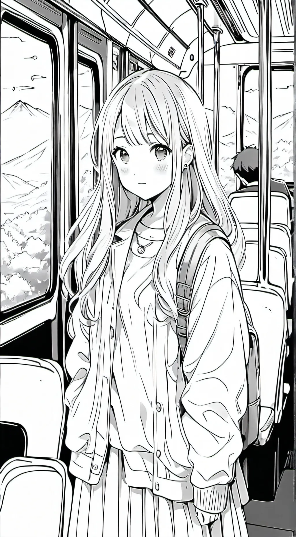 ai character: MHA ROAD TRIP  background