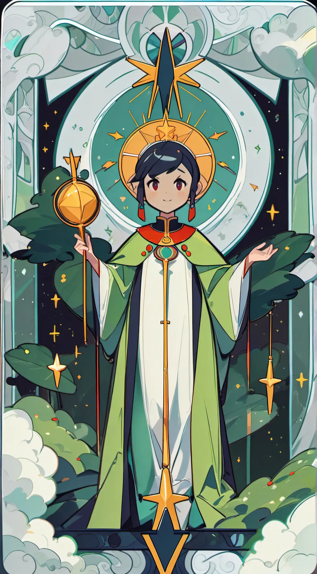 ai character: Geronica  background