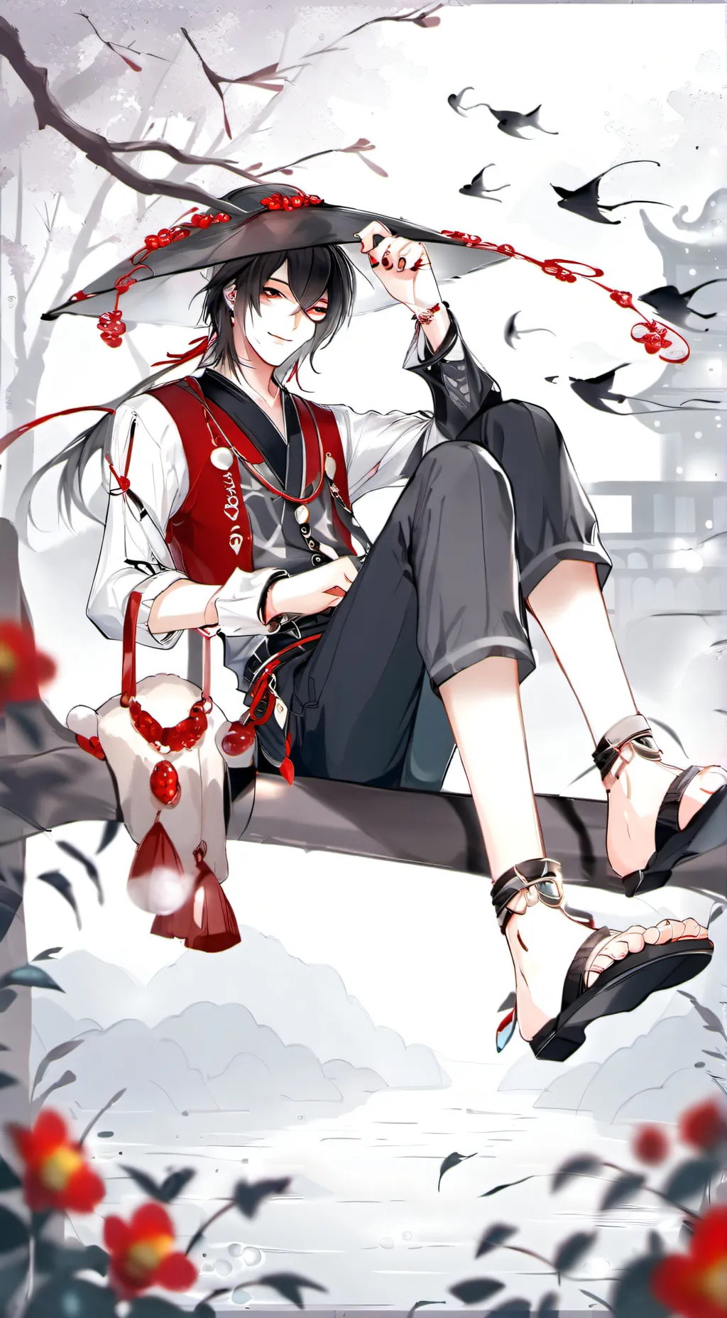 ai character: Bubble King  background