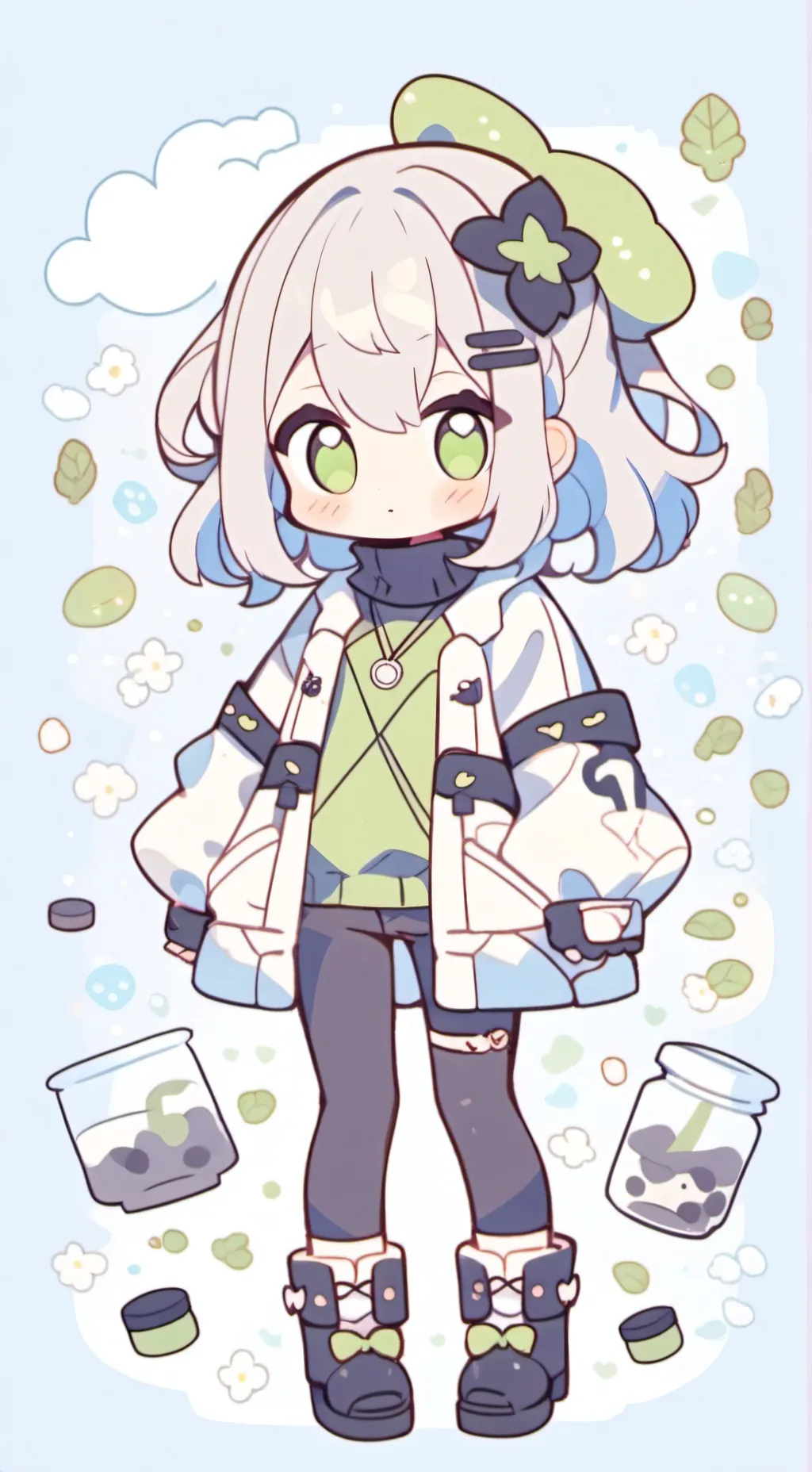 ai character: Mha journaliste  background