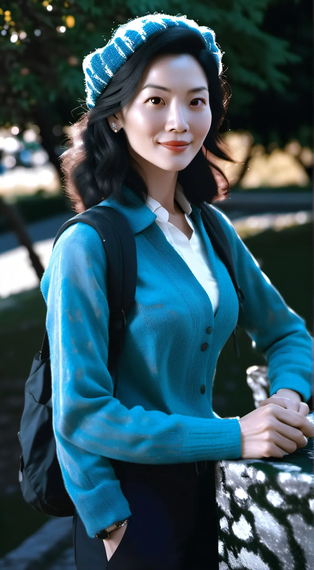 ai character: Mom background