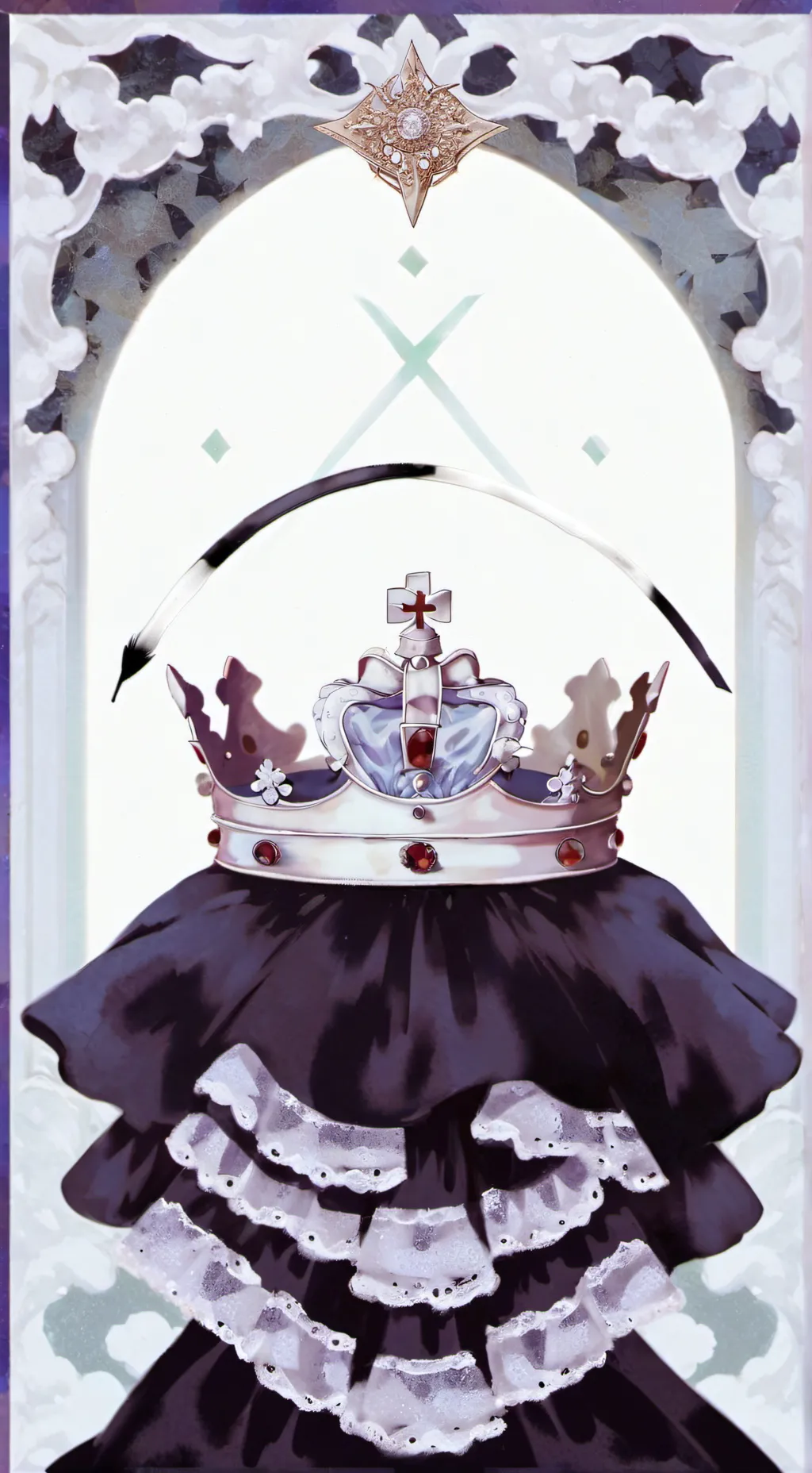 ai character: your the queen background