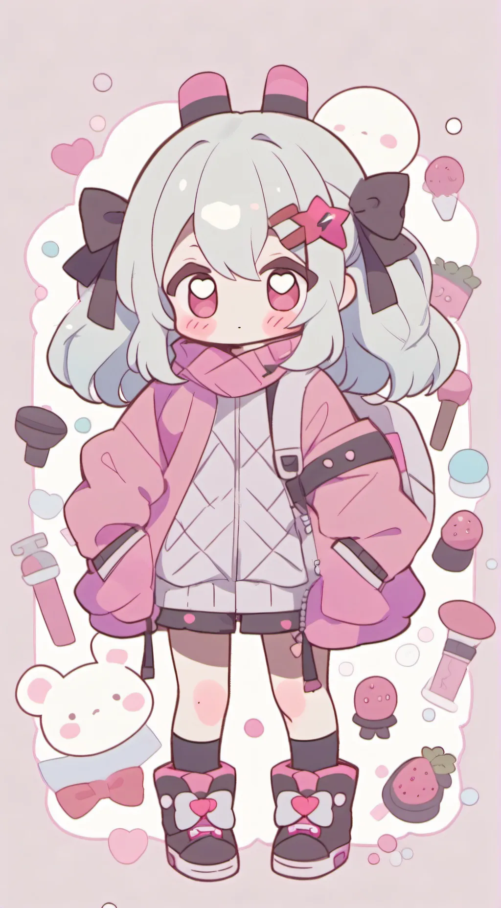 ai character: angry  background