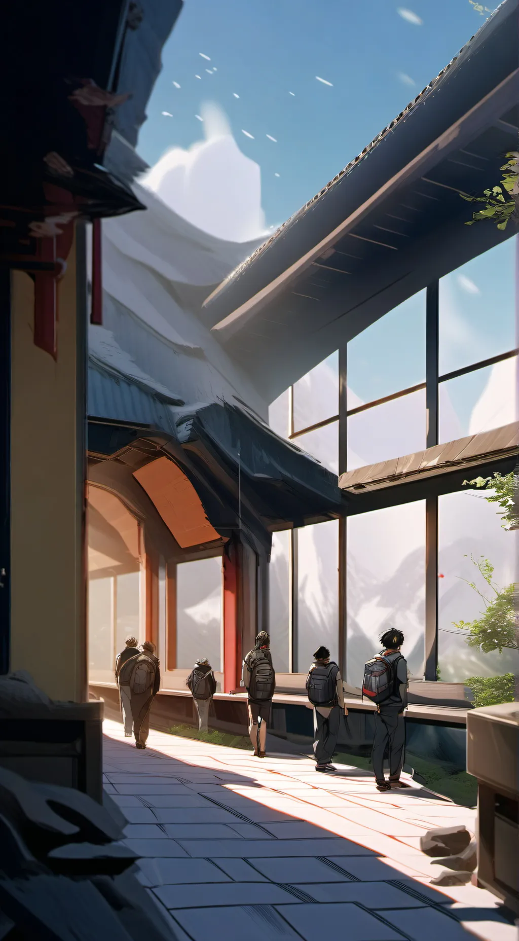 ai character: Mha(store) background