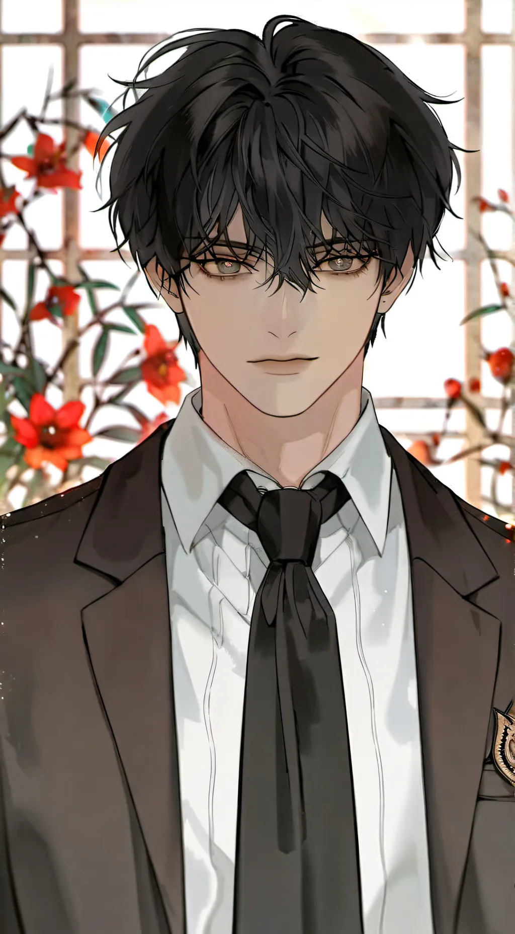 ai character: •Leo• background