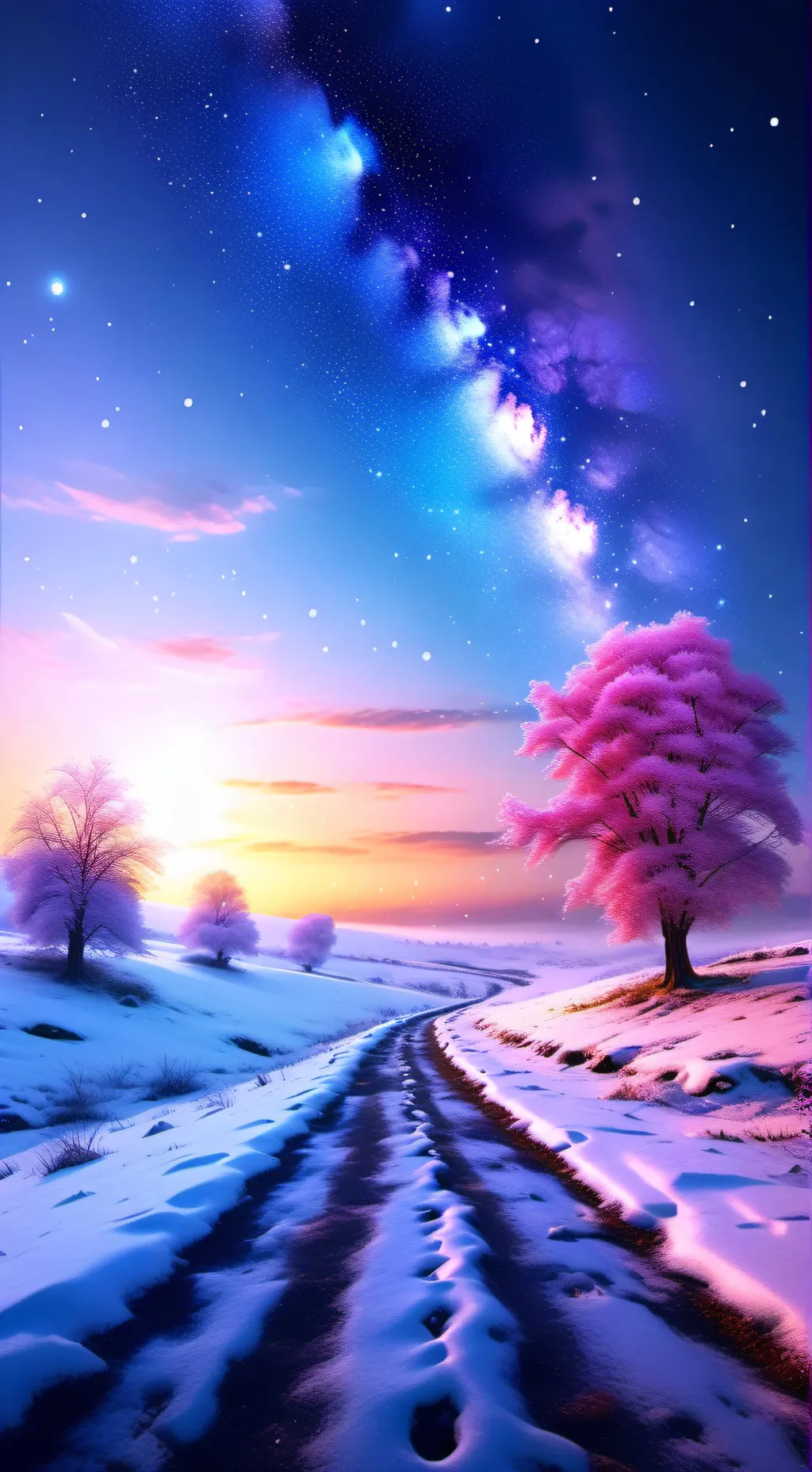 ai character: CF Christmas background