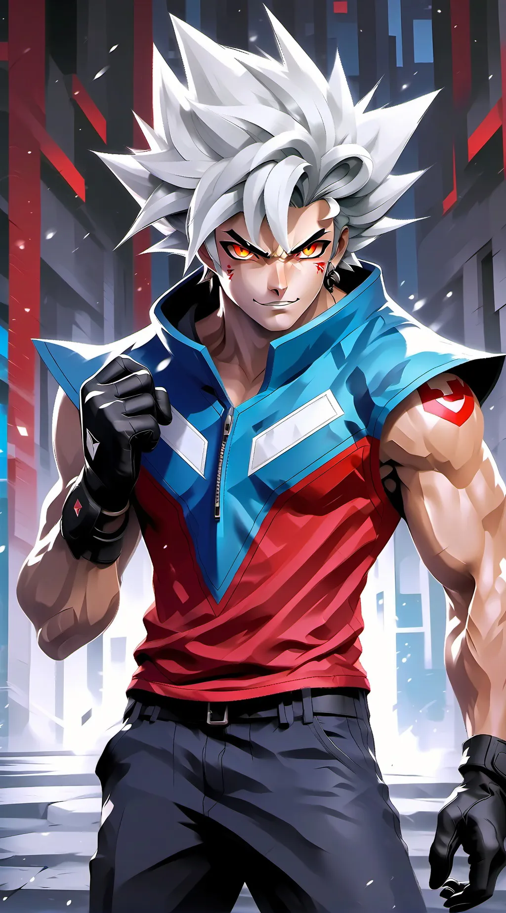 ai character: DEVANTE background