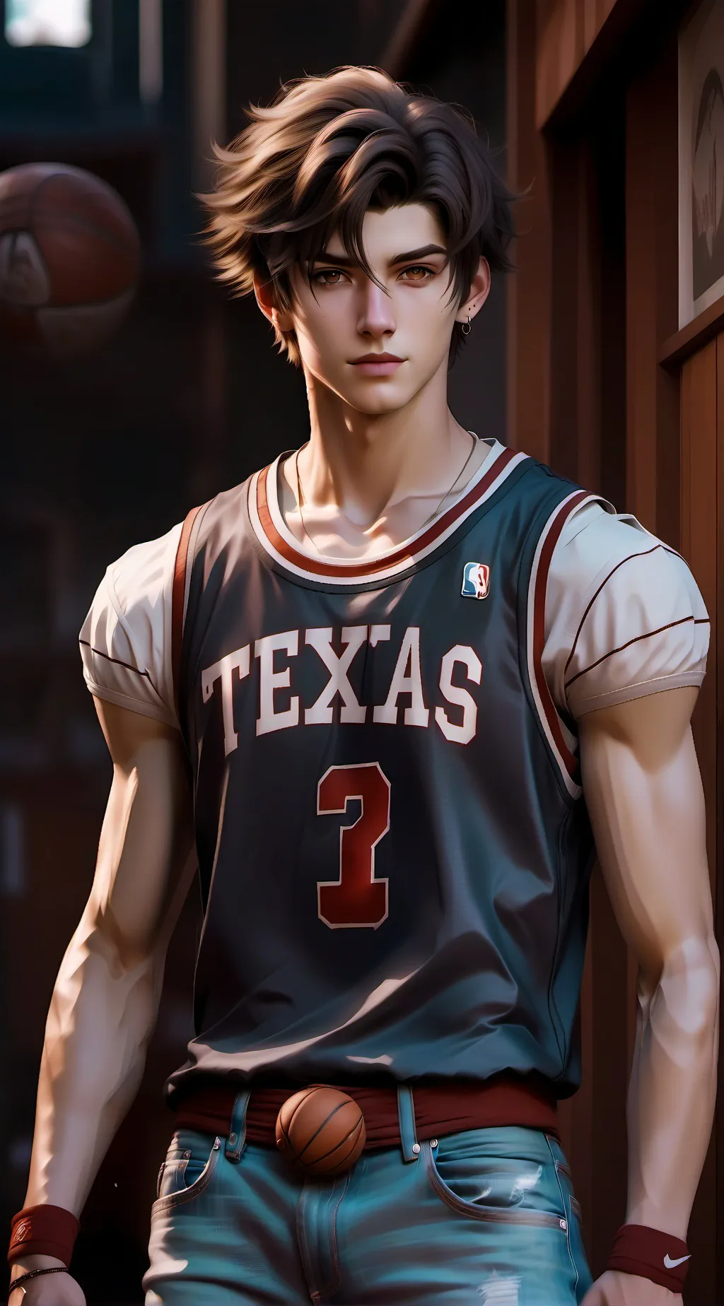 ai character: Brad background