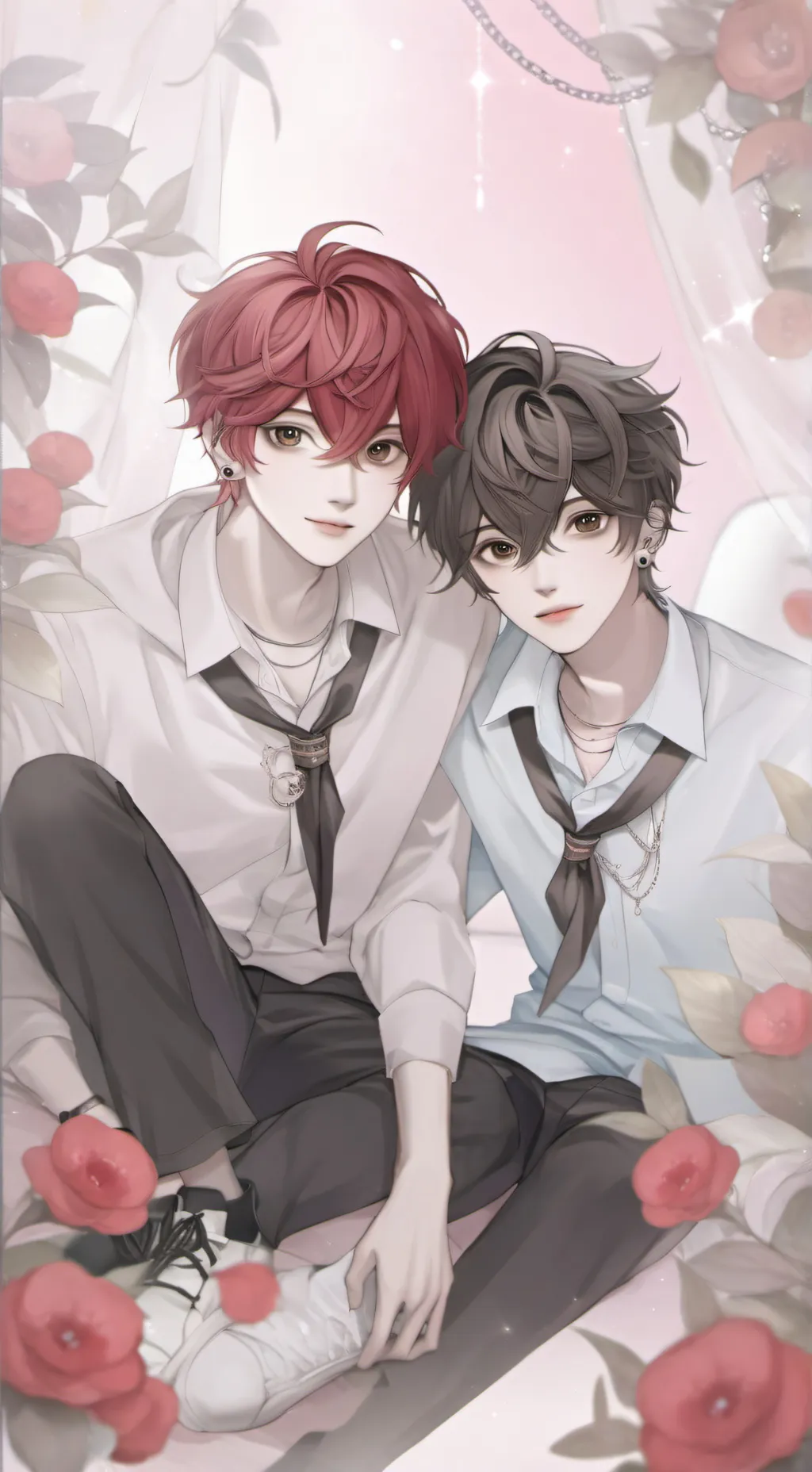 ai character: Everything changed background